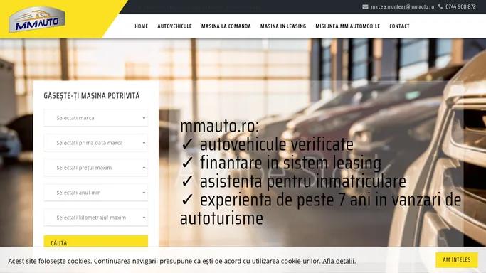 MM Auto – Masini rulate de vanzare