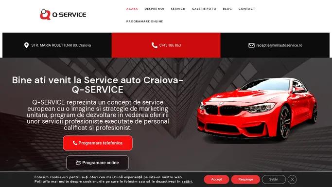 Service Auto Craiova-Avem grija de masina ta!