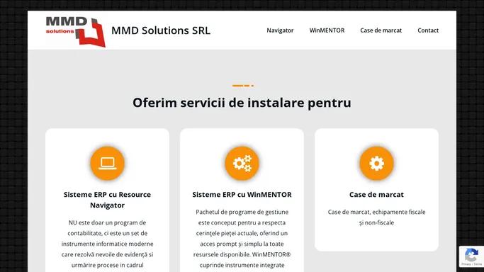 Home - MMD Solutions SRL