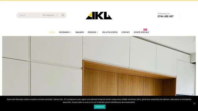 Aku – Servicii complete de proiectare mobilier, productie, livrare si montare