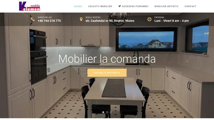 Mobila Kelemen – mobila la comanda si accesorii columbofile