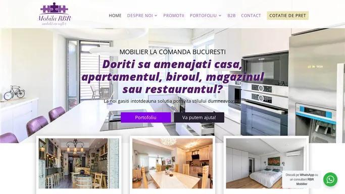 Mobila RBR Bucuresti | Mobila la comanda in Bucuresti, Mobilier pentru bucatarie, Mobilier pentru living, Mobilier pentru birouri