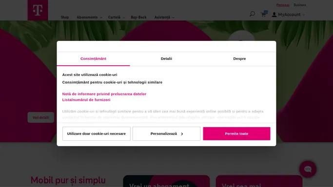 MOBIL PUR SI SIMPLU - Telekom Romania Mobile - Telekom