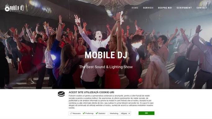 Mobile DJ Service - Sunet | Lumini | Artisti - pentru un eveniment reusit