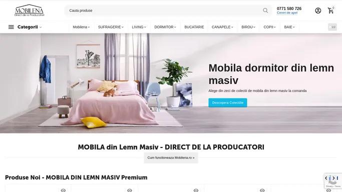 Mobila din lemn masiv - Mobilier Premium - Mobila de lux - Mobila de calitate - PRODUCATORI MOBILA Romania