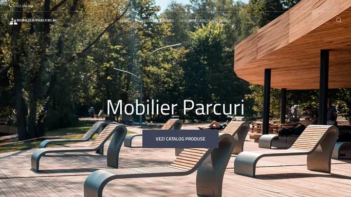 Mobilier Parcuri – Mobilier Urban de Exterior