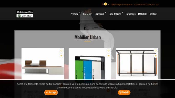 Mobilier urban - Urbanmetal Concept