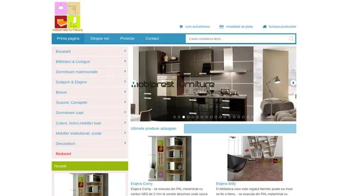 Magazin online de mobilier la comanda, mobila la comanda Focsani