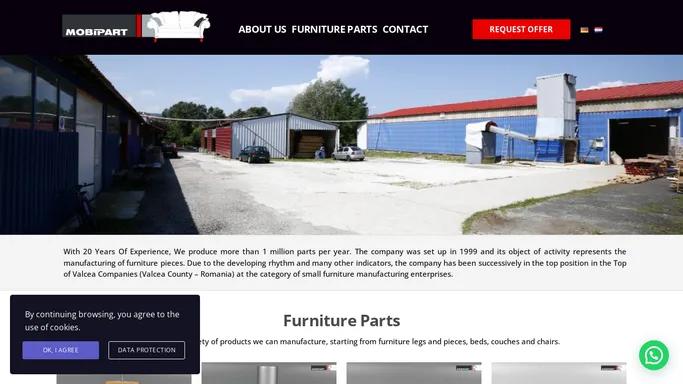 MOBIPART - Furniture Components - Custom manufacturing