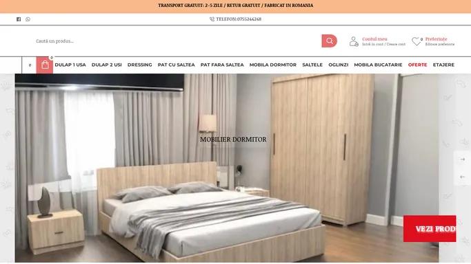 Mobilier: Mobila bucatarie | Mobila dormitor | Dressing |Transport gratuit in toata tara | Mobila ieftina