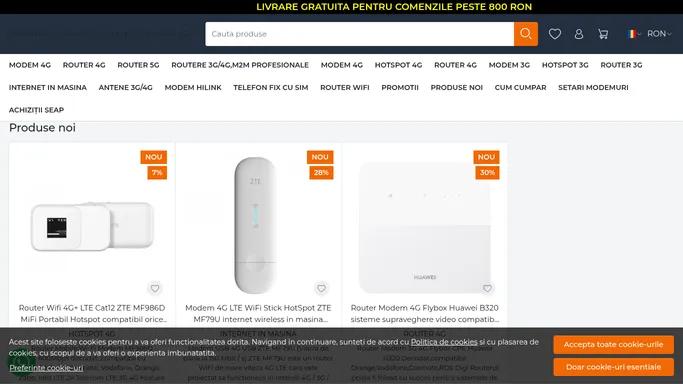 Modemuri si Routere 4G.Internet la viteze 4G. - Modemuri si Routere 4G.Internet la viteze 4G.