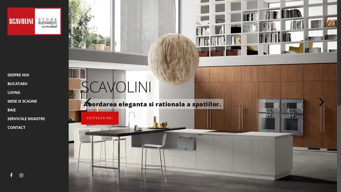 SHOWROOM EXCLUSIV SCAVOLINI - MODOOL.RO