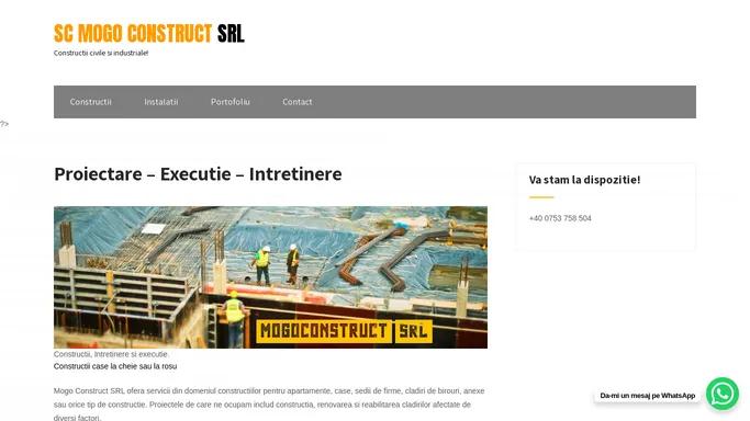 SC Mogo Construct SRL – Constructii civile si industriale!