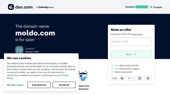 The domain name moldo.com is for sale