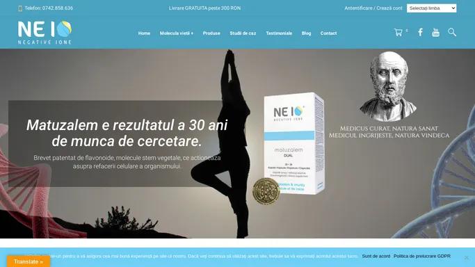 Produse naturiste Matuzalem - Regenerarea organismului - Antioxidant