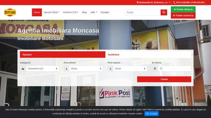 Moncasa Imobiliare Botosani