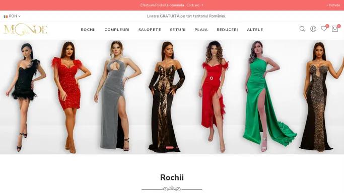 Monde Femme - Atelier de croitorie rochii si alte articole fashion – MONDE FEMME RO