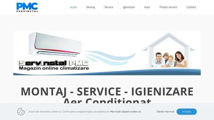 Montaj Service Aer Conditionat - Serv Instal PMC