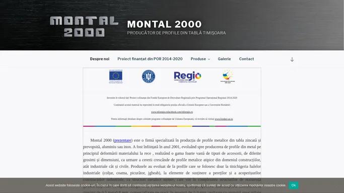 Despre noi - Montal 2000