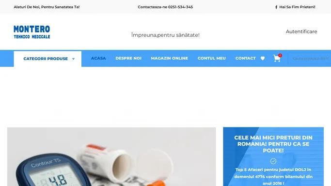 Montero – Aparatura si Dispozitive Tehnico-Medicale