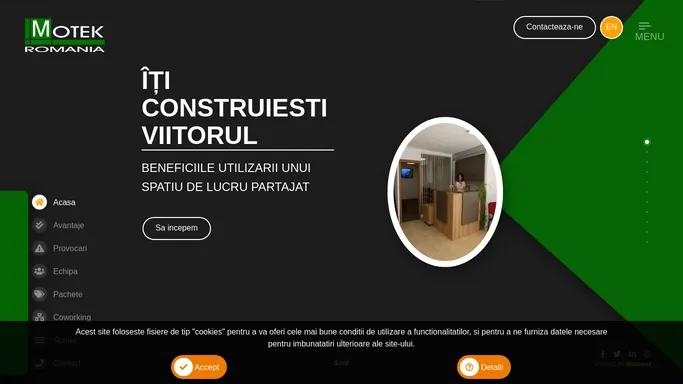 MOTEK - coworking si spatii de depozitare