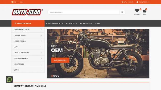 Magazin online de piese moto si echipament moto | moto-gear.ro