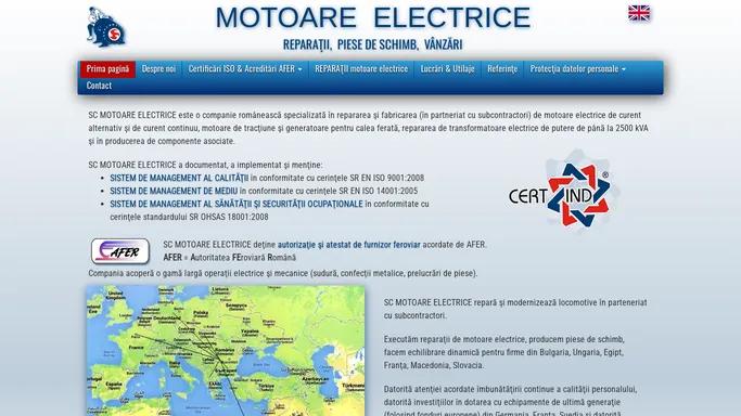 MOTOARE  ELECTRICE