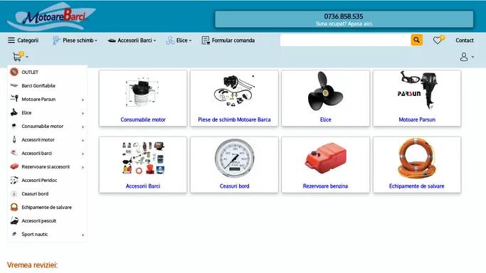 Motoarebarci - Piese de schimb si accesorii pentru barca