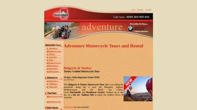 Guided motorcycle tours Europe-with AMT a BMW Mottorad Travel Partner