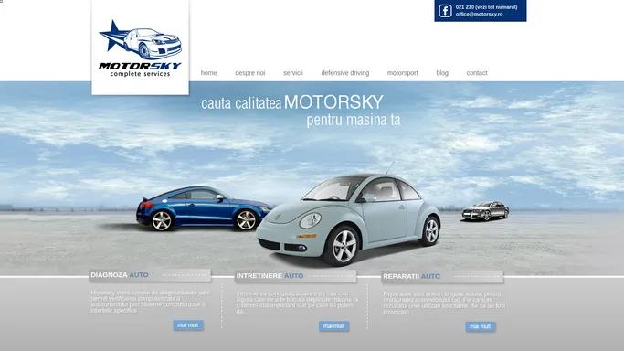 Service auto Bucuresti: MOTORSKY