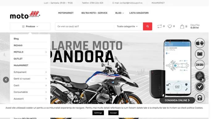 MotoSUPORT.ro - Echipamente | Accesorii | Consumabile | Piese