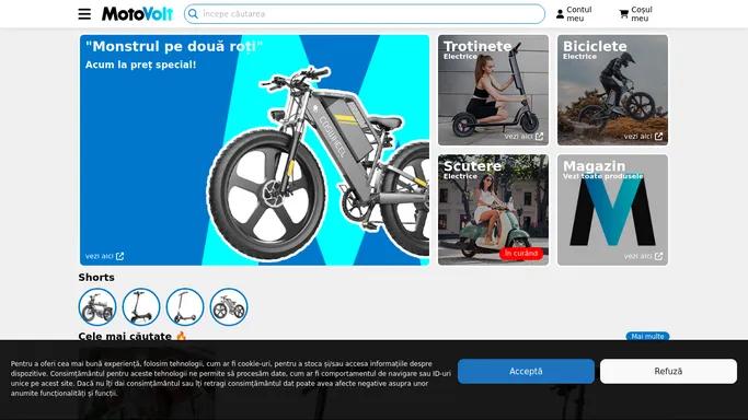 MotoVolt - Vehicule Electrice, La Un Click Distanta! ⚡