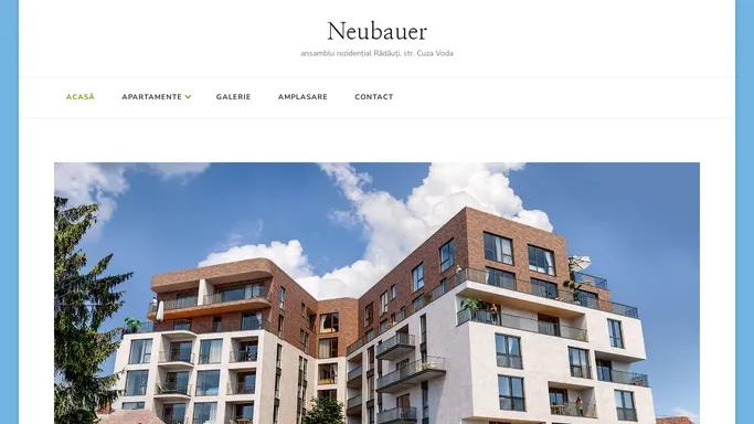 Ansamblul rezidential Neubauer - Neubauer