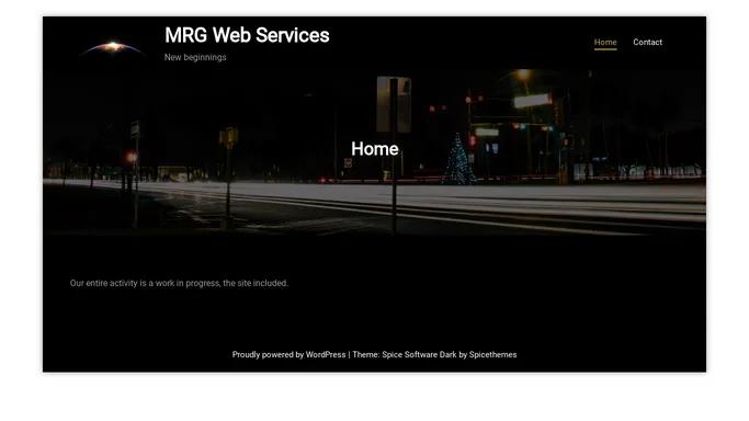 MRG Web Services – New beginnings