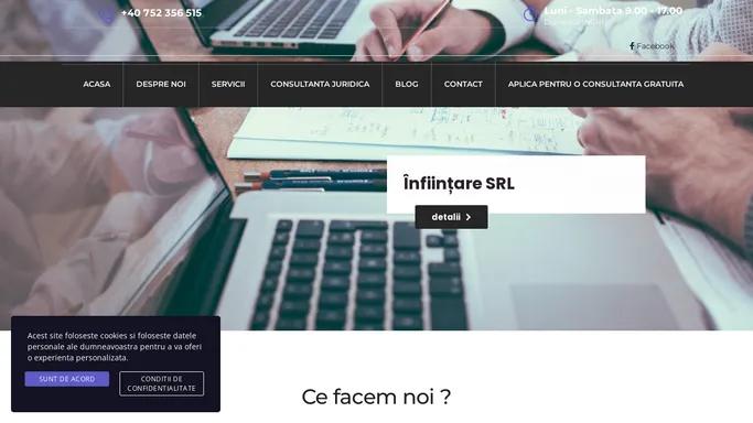 Infiintare SRL, Firma, PFA, Consultanta Baia Mare si Cluj