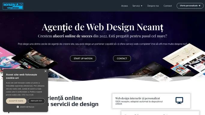 Agentie de Web Design Neamt - Dezvoltare - Branding