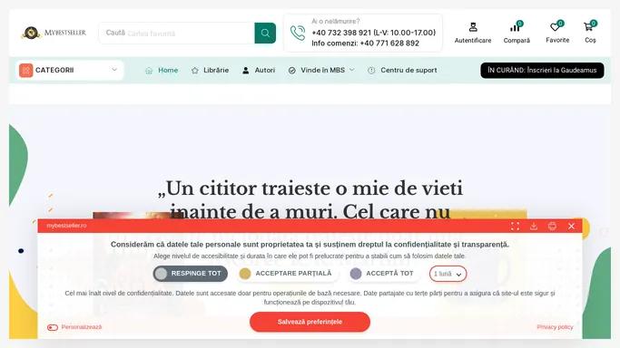 MyBestseller – Book on Demand – Primul Marketplace de carti din Romania