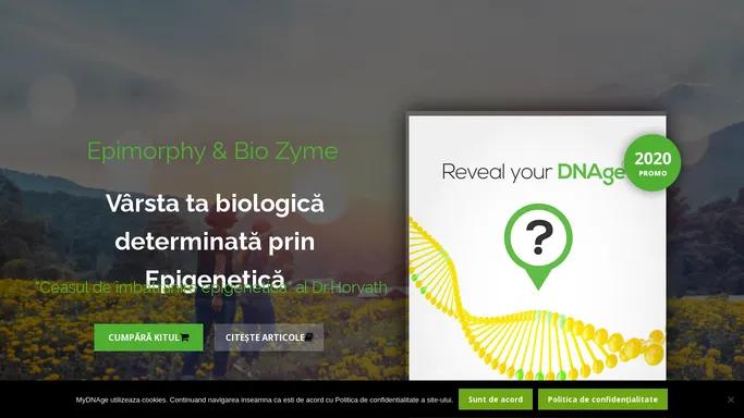 MyDNAge Romania – Testeaza-ti varsta biologica