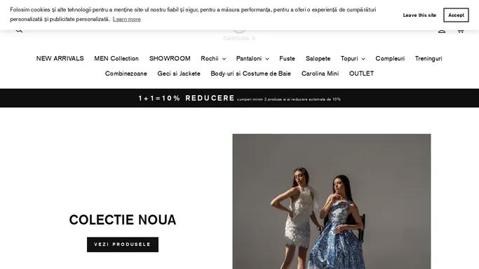 Haine de dama exclusiviste fabricate in Romania – Carolina D