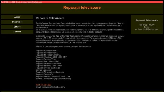 Reparatii Televizoare