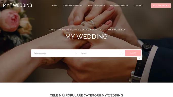 My Wedding – Ghidul tau de nunta