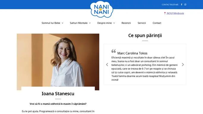 Ioana Stanescu - Naninanibebelus.ro