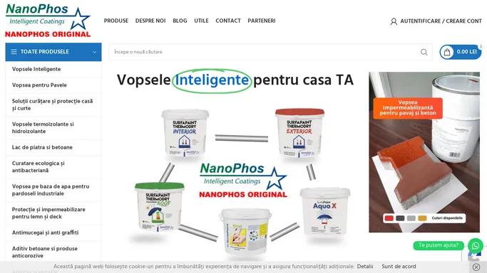 Produse profesionale bazate pe nanotehnologie - NanoPhos