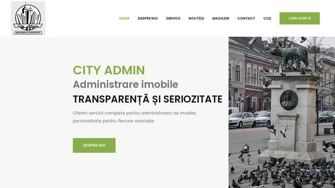 City Admin | Administrare de imobile