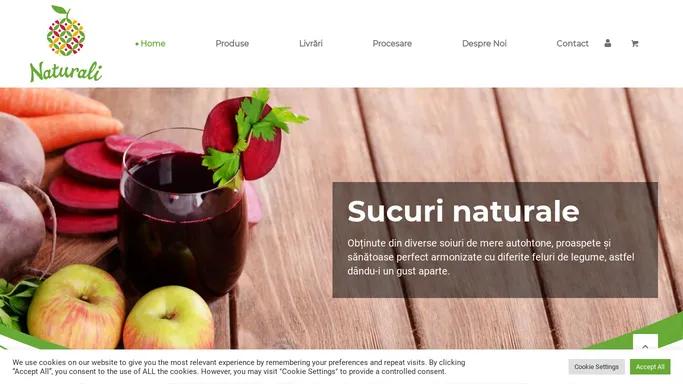 Produse si Procesare Sucuri Naturale - Naturali