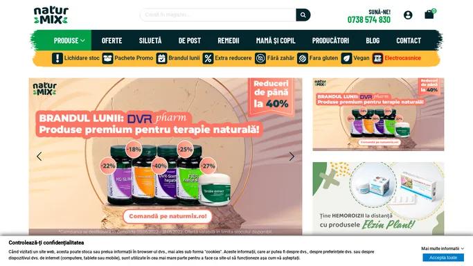 NaturMIX | Produse bio naturale | Alimente bio online