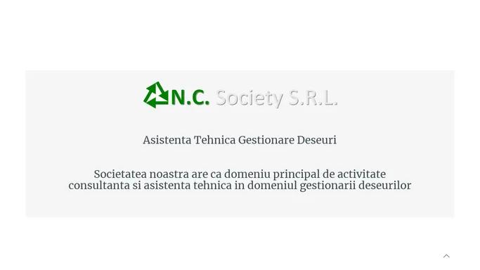 NC Society Asistenta Tehnica Gestionare Deseuri