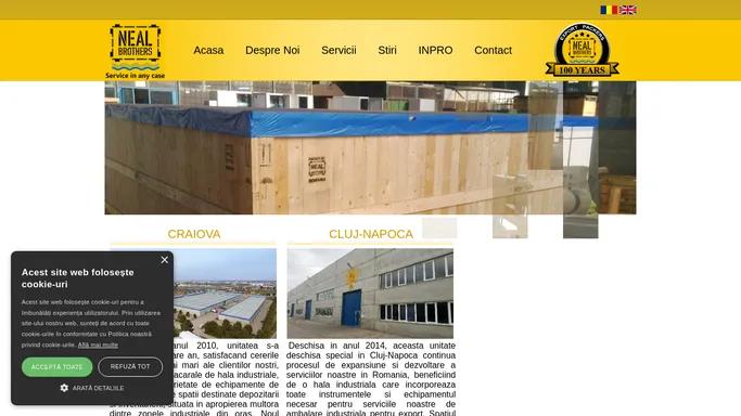 Neal Brothers Romania - Export Packing , Storage, Distribution, Warehousing