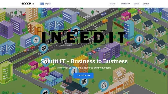 INEEDIT Solutions – IT Business to Business