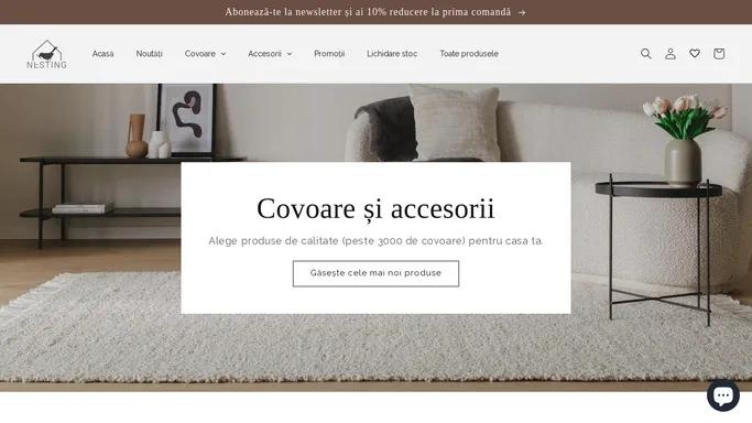 Magazinul tau de covoare si accesorii | Nesting